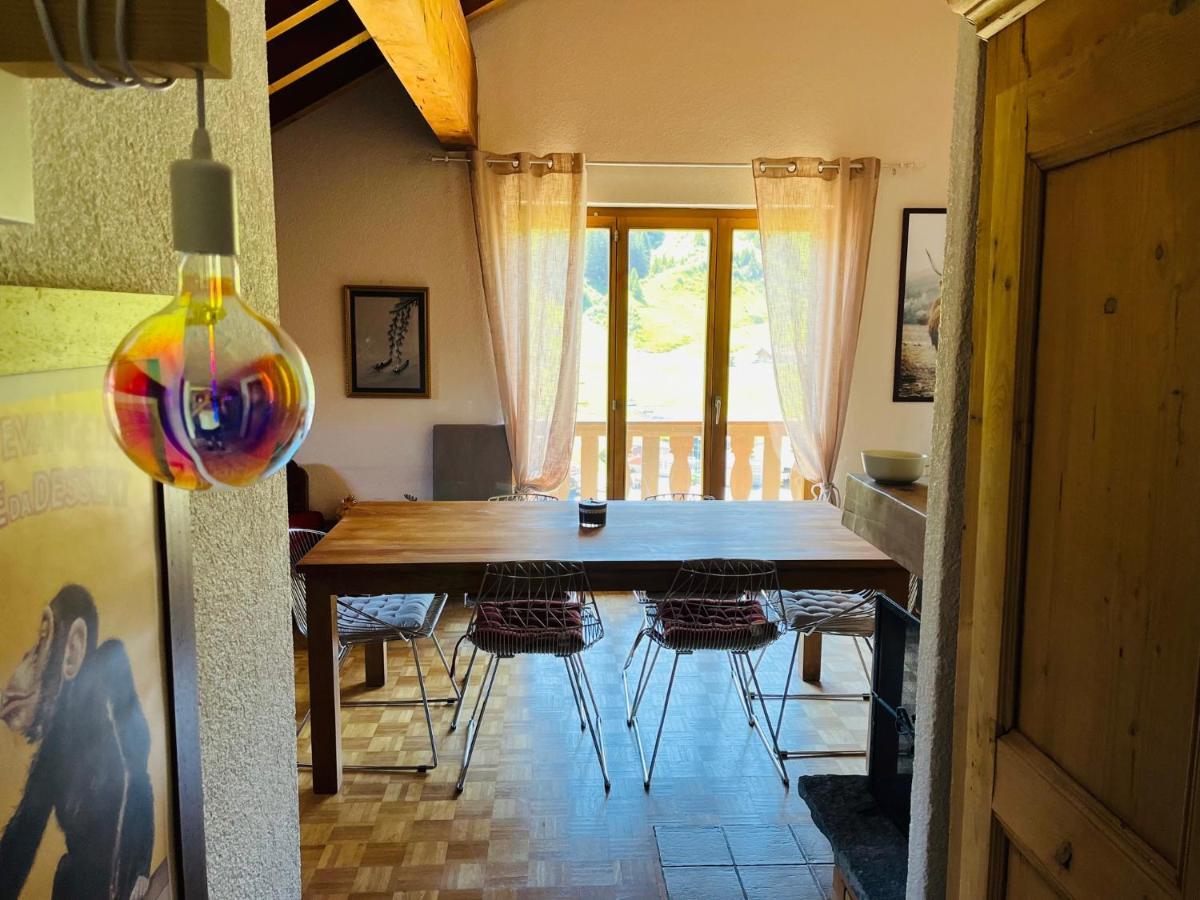 Chalet Les Rhodos Appartement Le Yeti Ле-Крозе Экстерьер фото