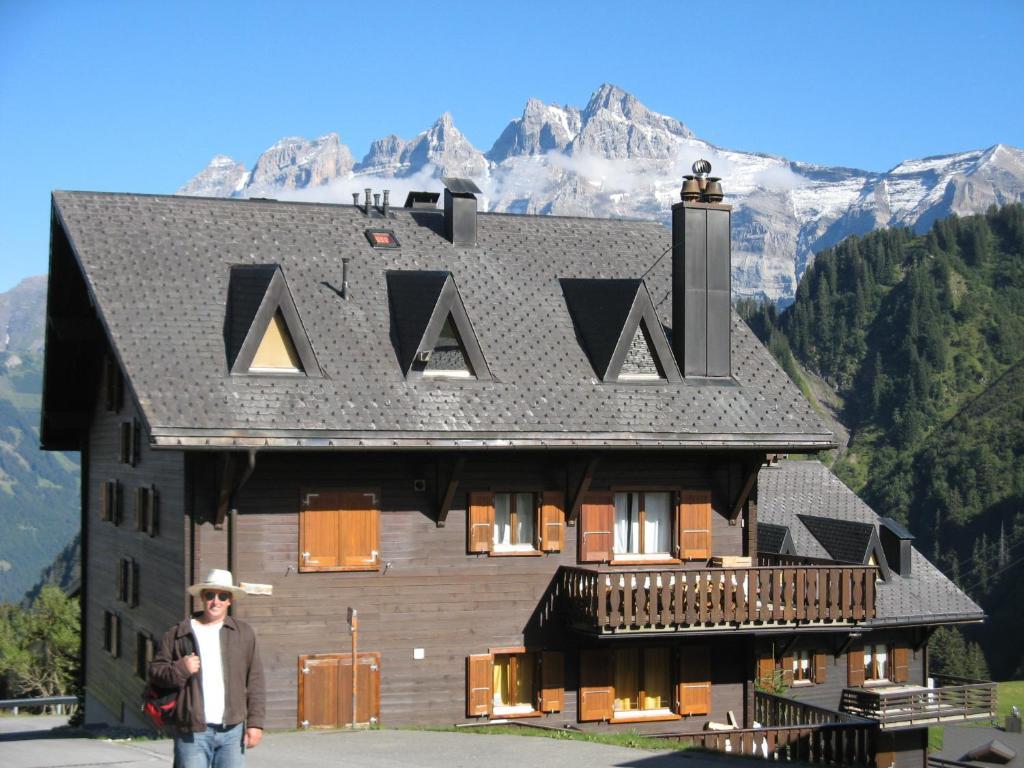 Chalet Les Rhodos Appartement Le Yeti Ле-Крозе Экстерьер фото