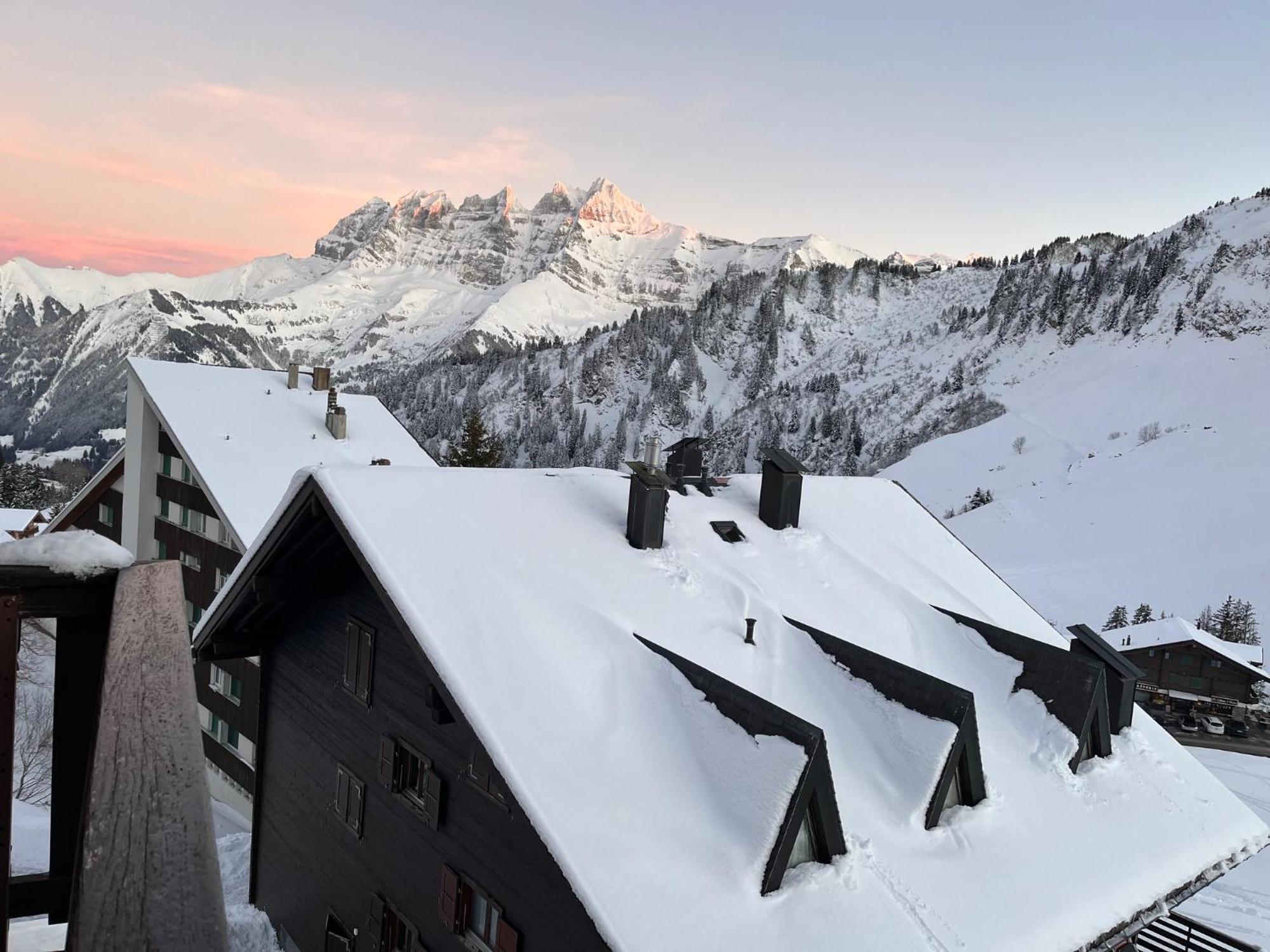 Chalet Les Rhodos Appartement Le Yeti Ле-Крозе Экстерьер фото
